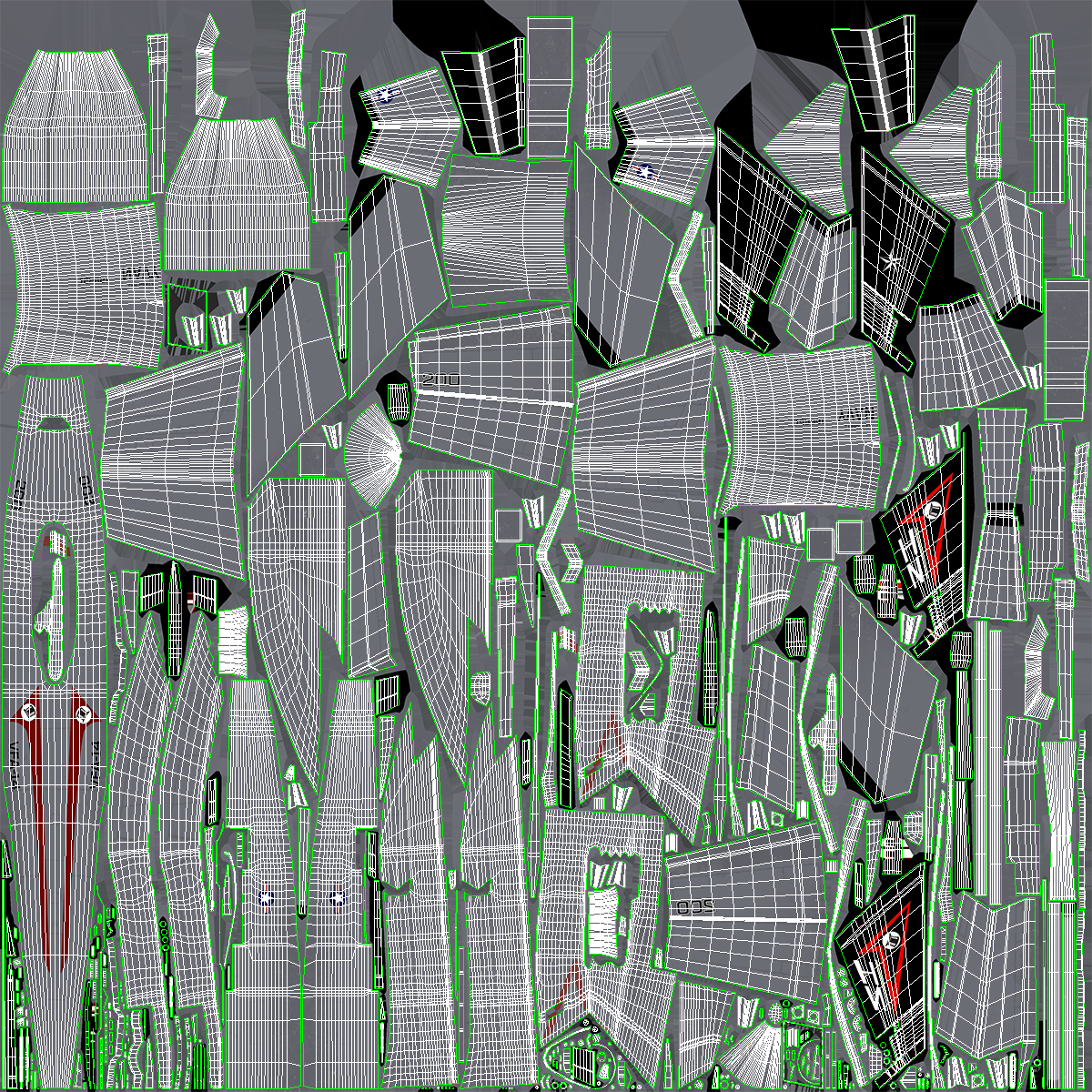 3D Fighter FA 18E Tophatters Rigged for Cinema 4D