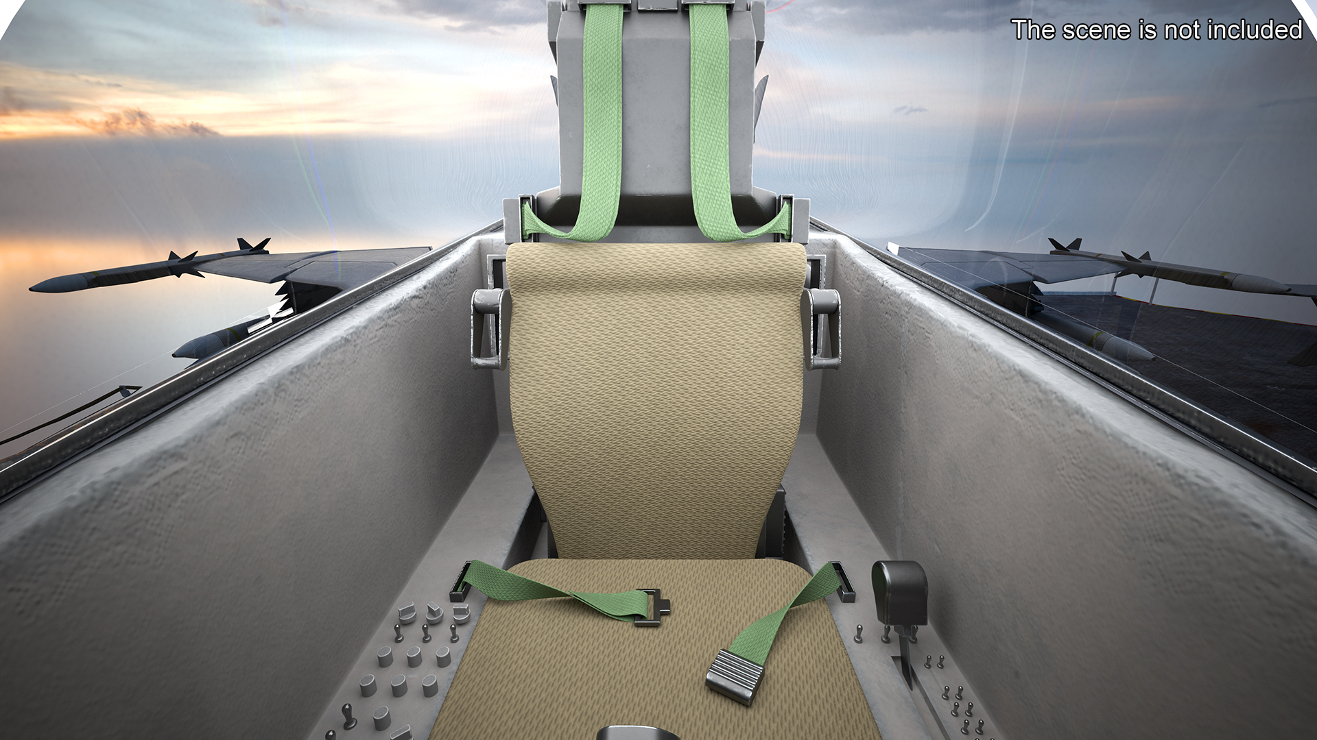 3D Fighter FA 18E Tophatters Rigged for Cinema 4D