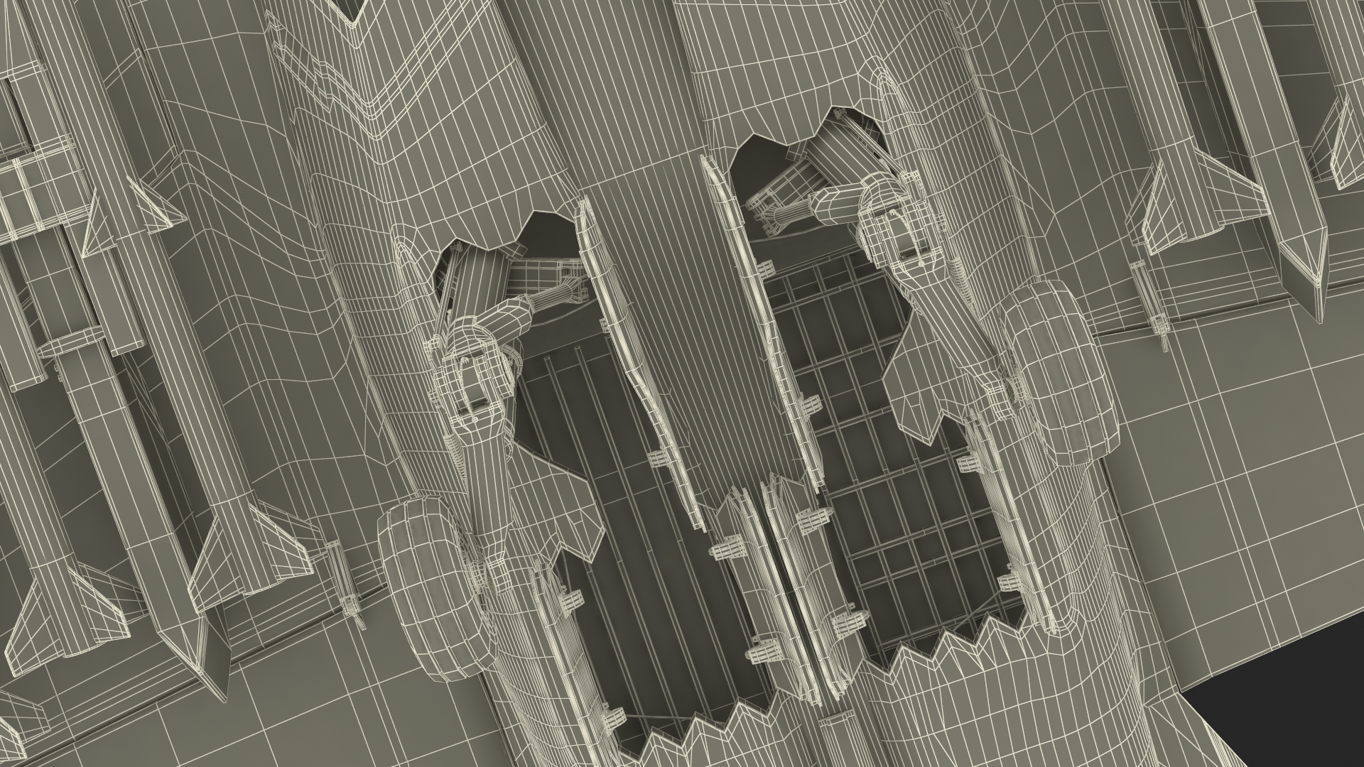 3D Fighter FA 18E Tophatters Rigged for Cinema 4D