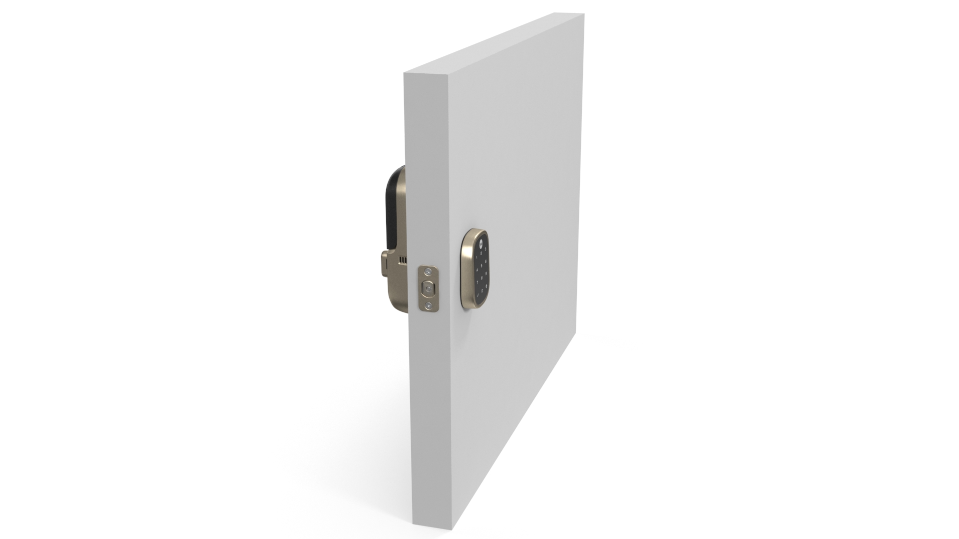 3D Yale Assure Lock SL with iM1 model