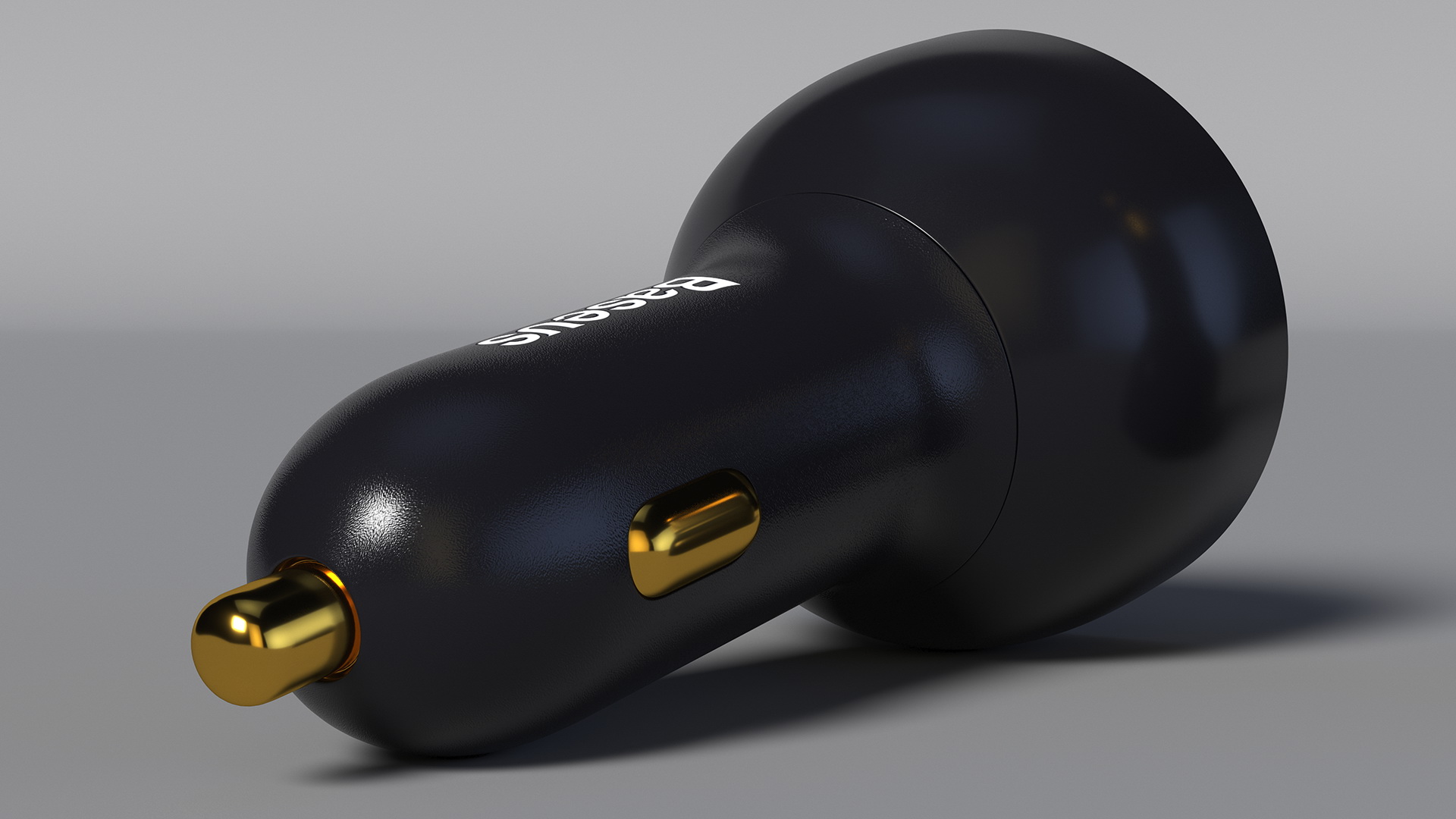 Baseus USB Type C Car Charger 3D model