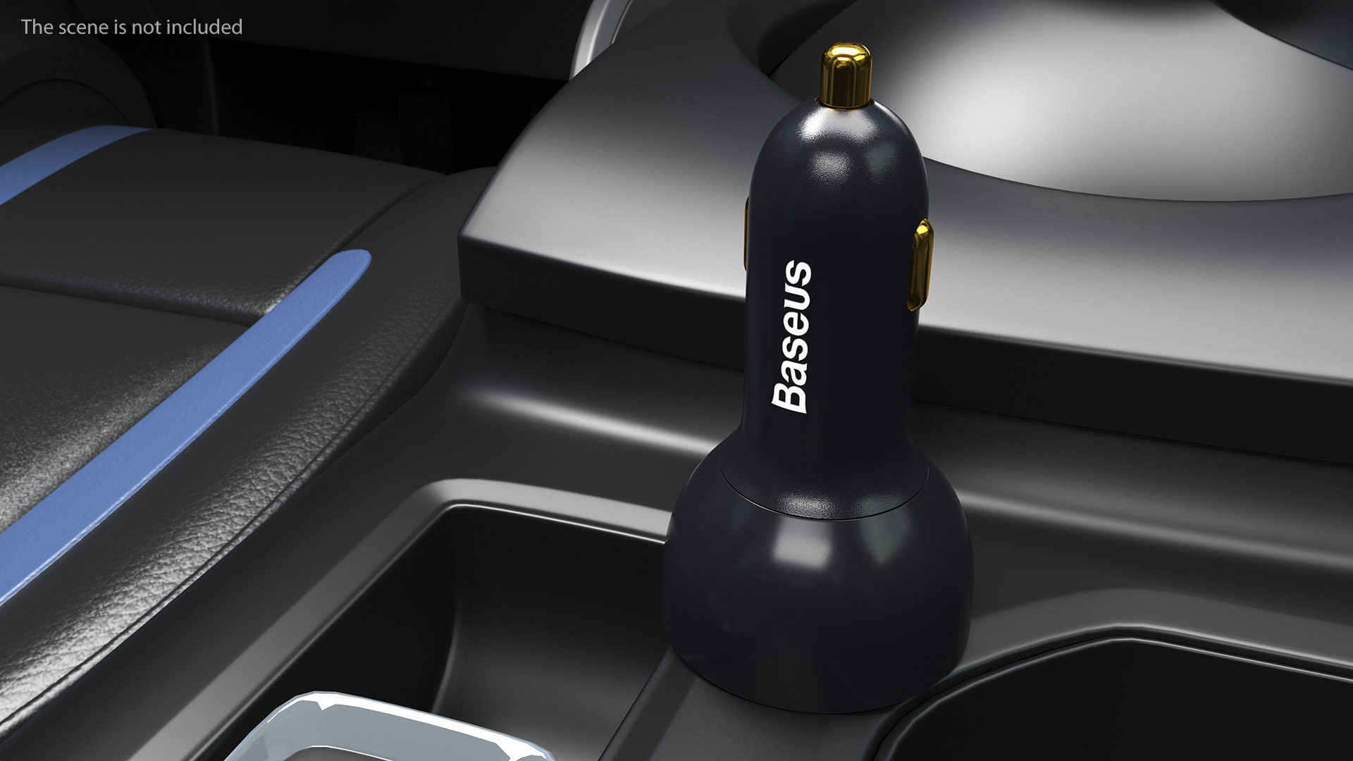 Baseus USB Type C Car Charger 3D model