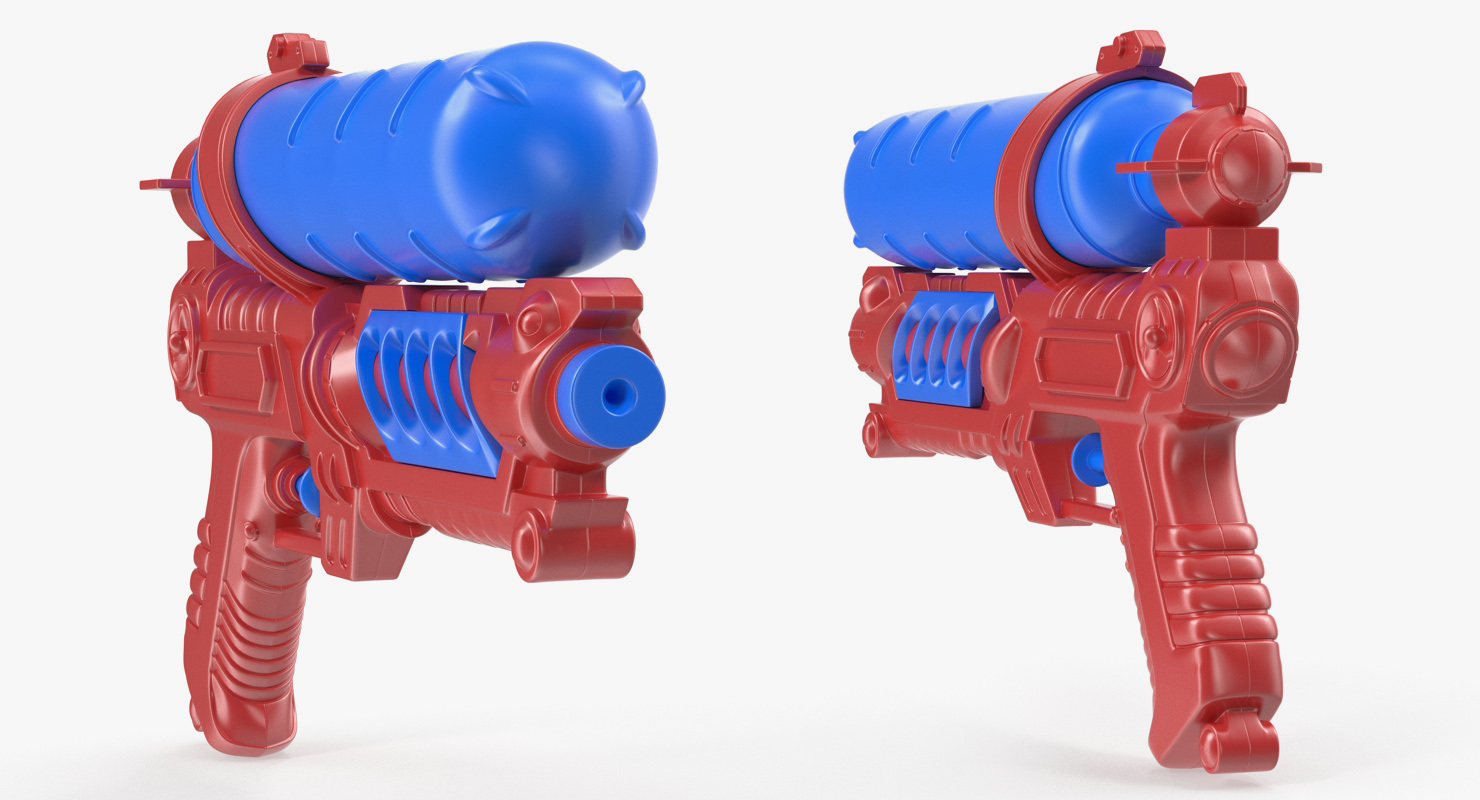 Water Gun Generic 3D