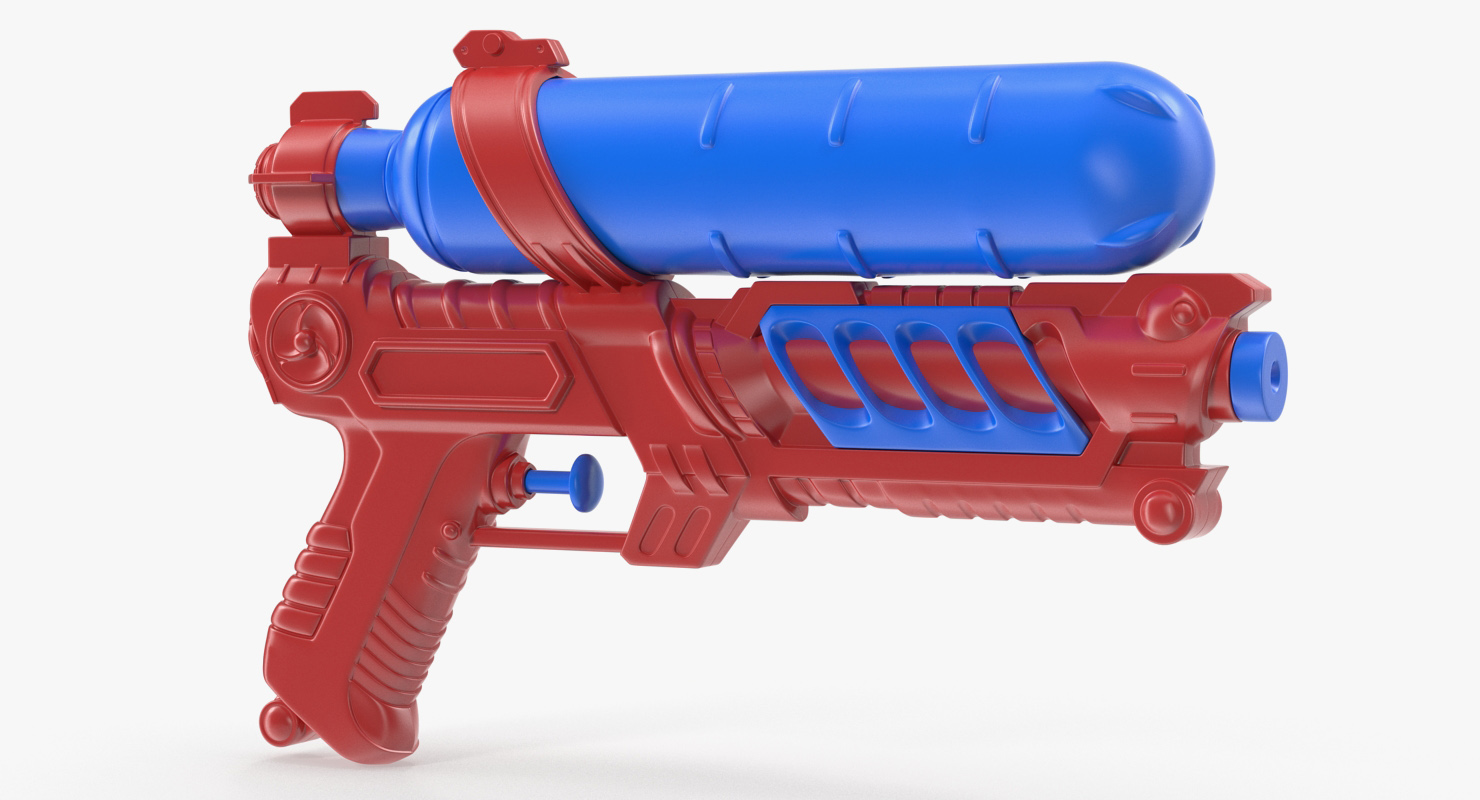 Water Gun Generic 3D