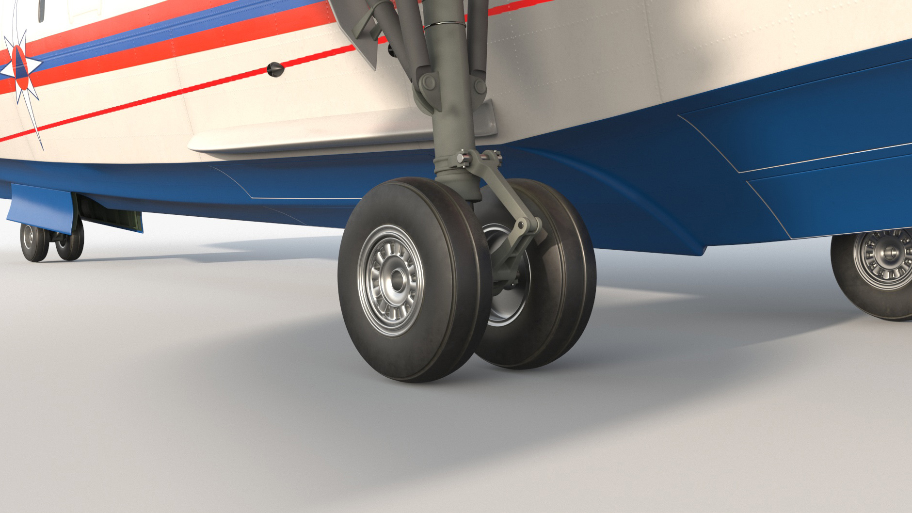 Beriev Be 200 Aircraft 3D