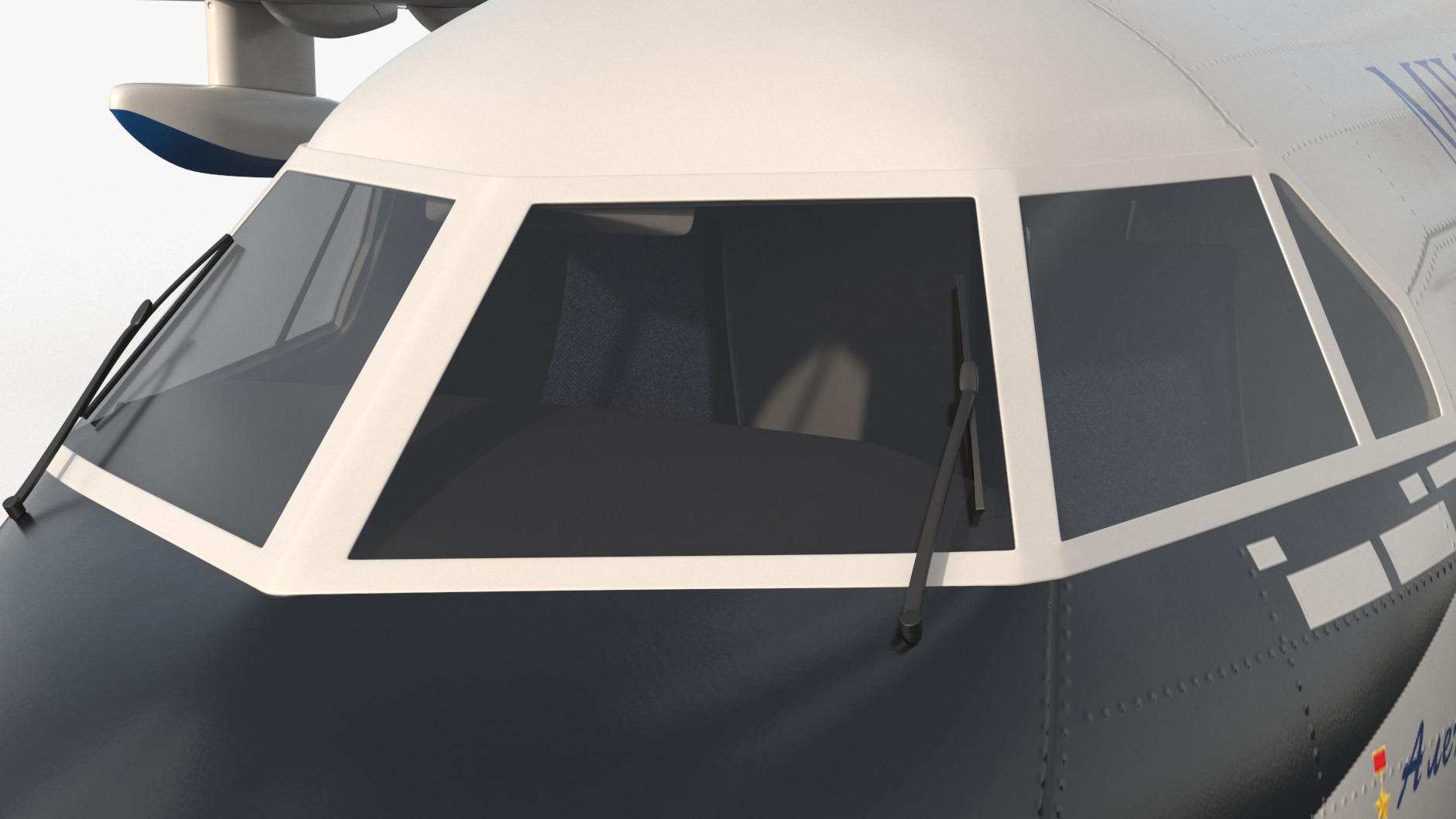 Beriev Be 200 Aircraft 3D