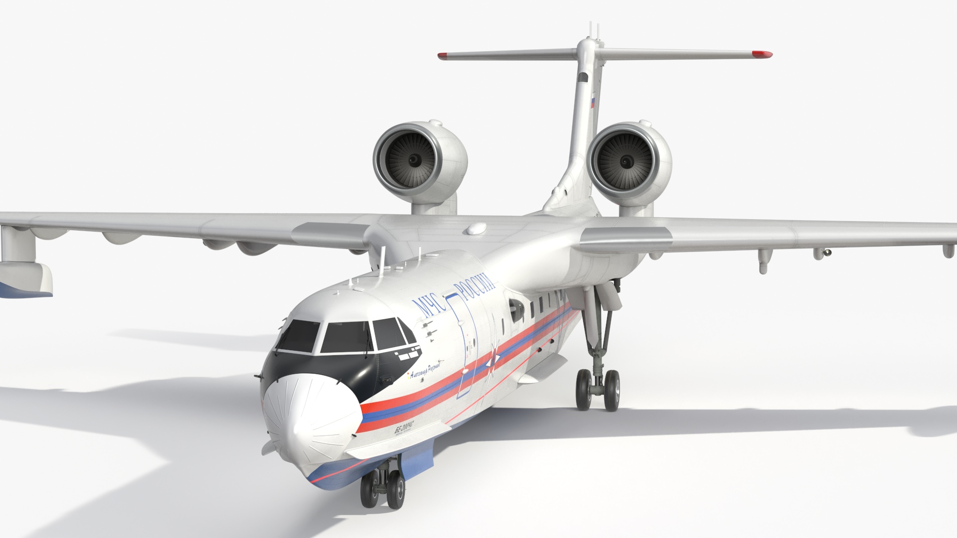 Beriev Be 200 Aircraft 3D