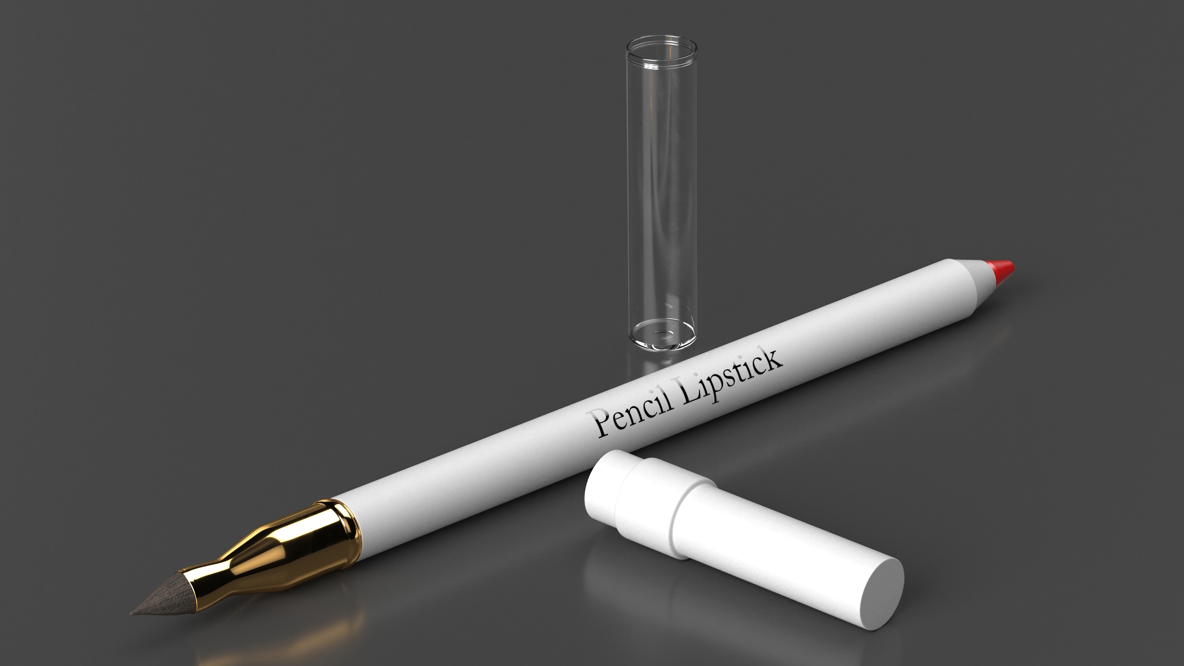 3D Makeup Lipstick Pencil with Cap