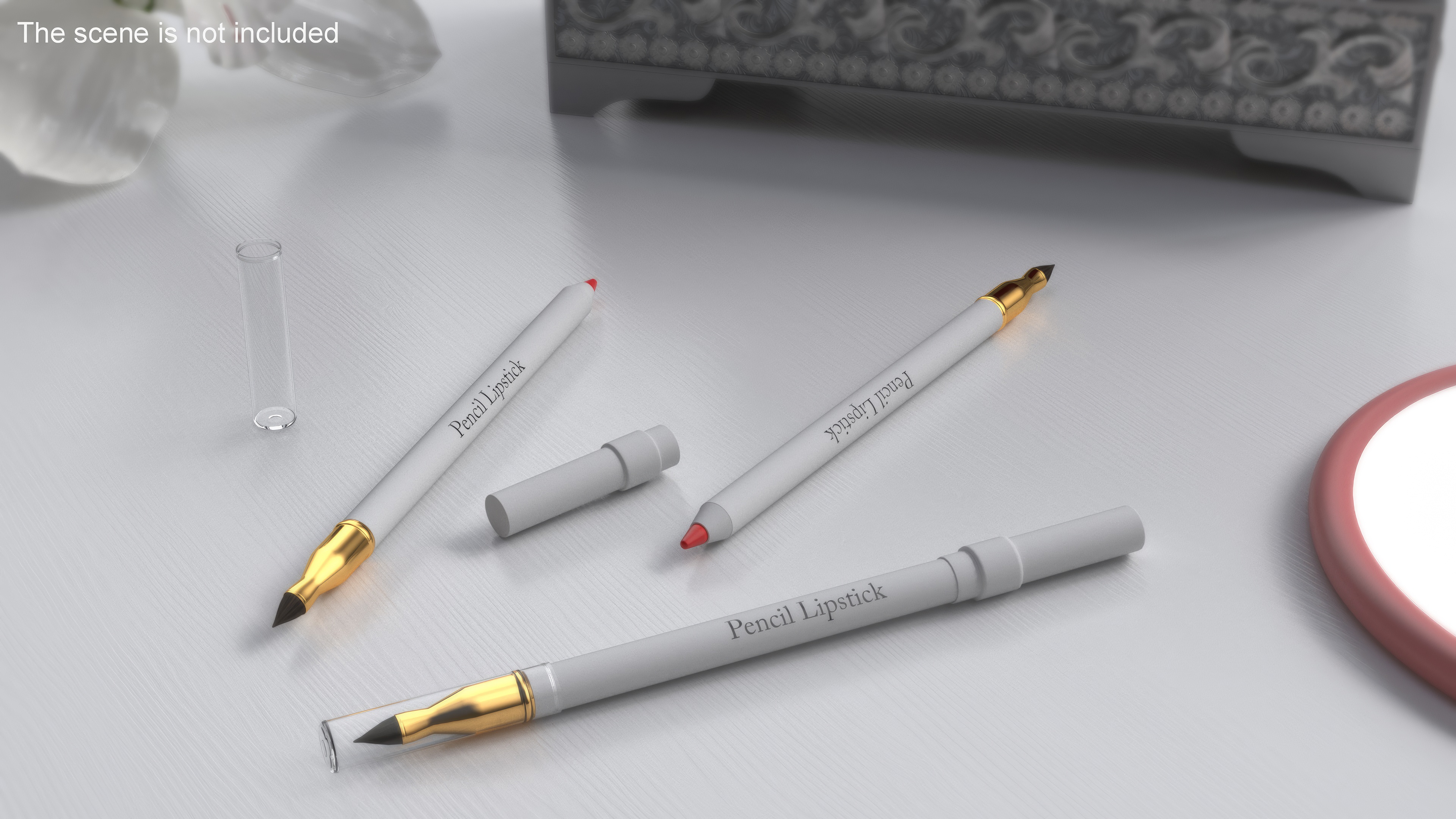 3D Makeup Lipstick Pencil with Cap