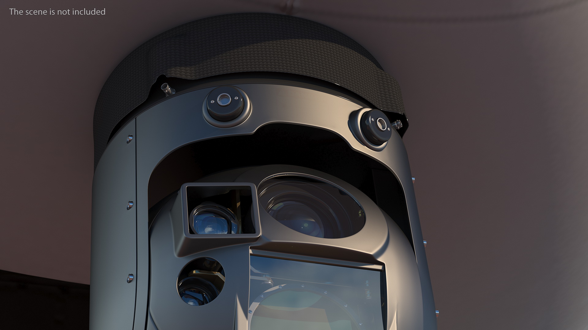 Compact Multisensor Surveillance System 3D model