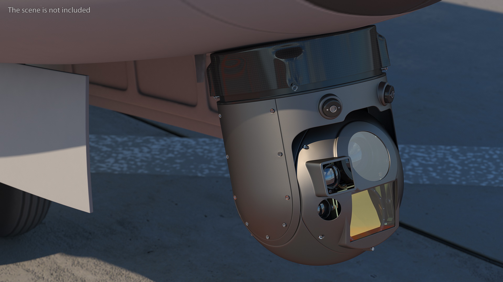 Compact Multisensor Surveillance System 3D model