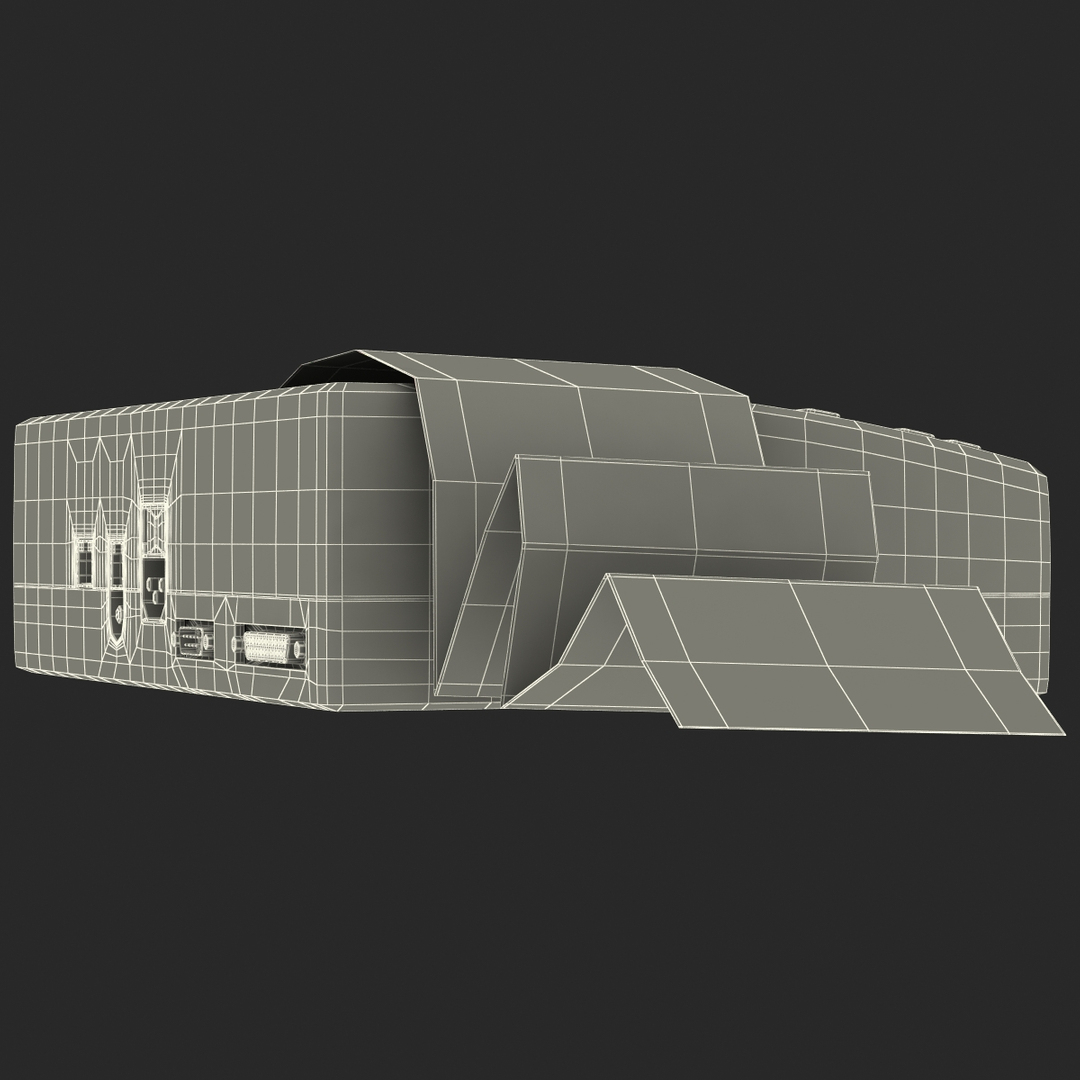 3D model ECG Machine with Printout