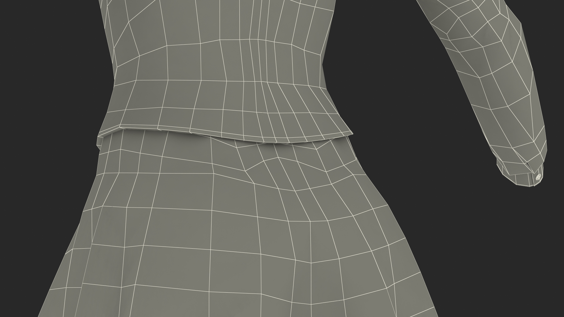 3D School Outfit model