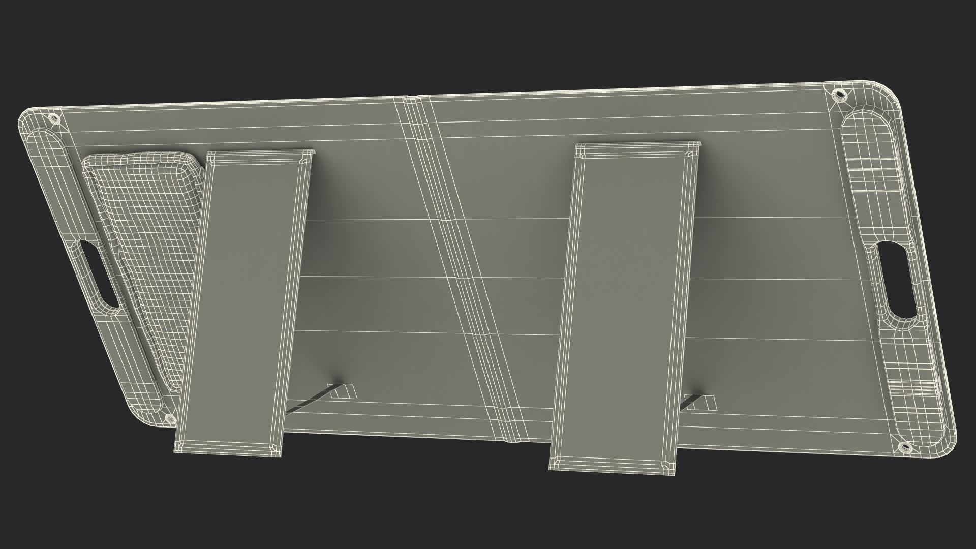 Outdoor Power Storage with Foldable Solar Panel 3D