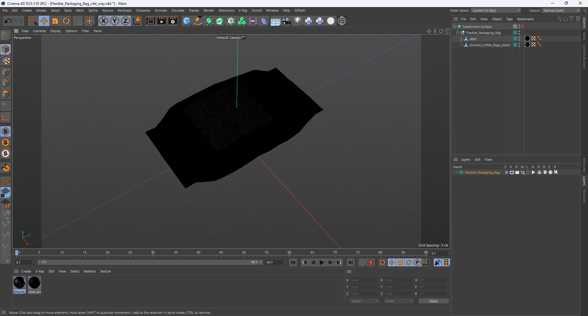 Flexible Packaging Bag 3D