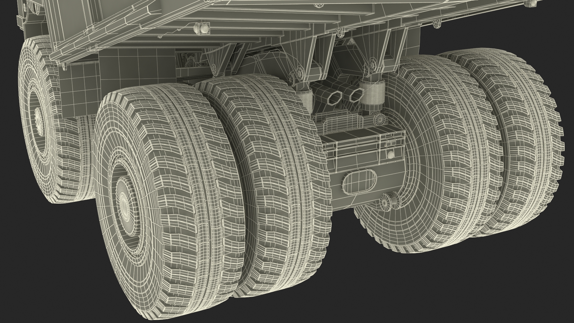 3D Mining Truck Liebherr T 282C model