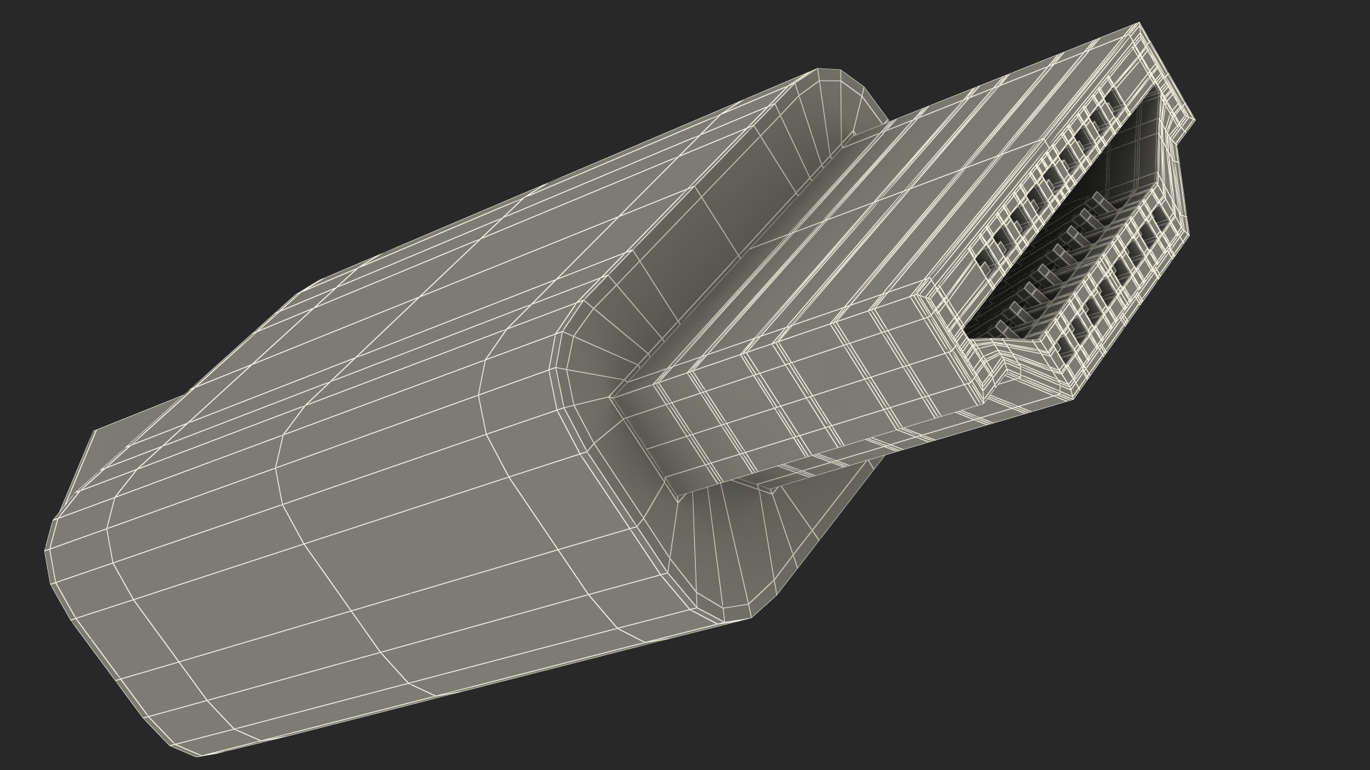 Hdmi Connector 3D model