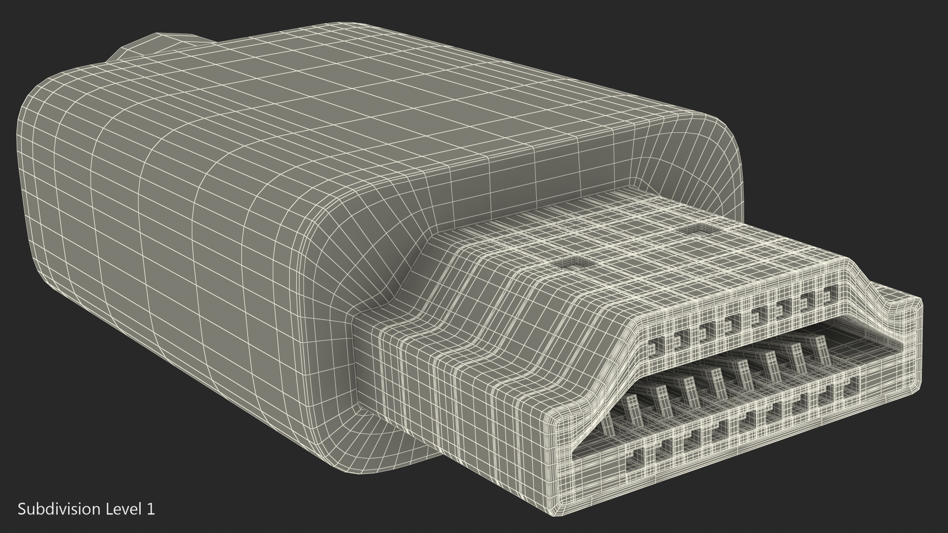 Hdmi Connector 3D model