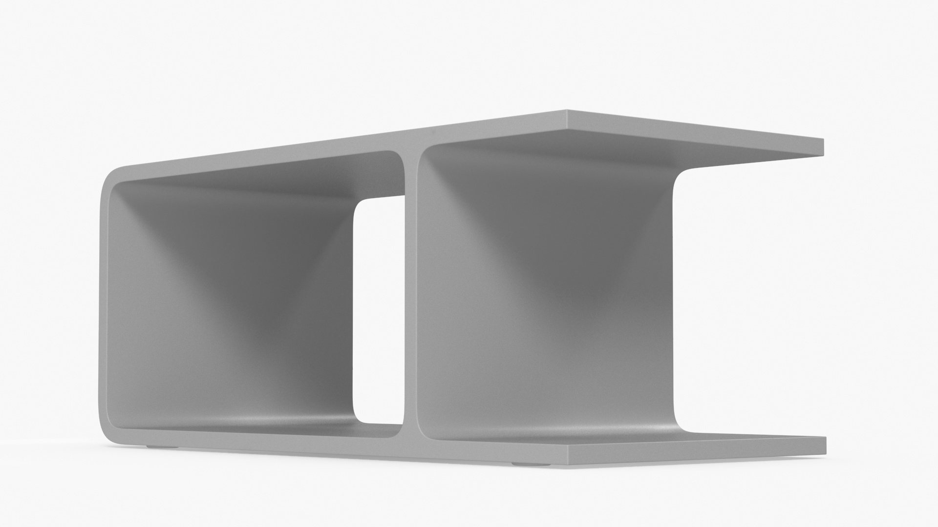 Modern Wooden Coffee Table for 3D Print 3D model