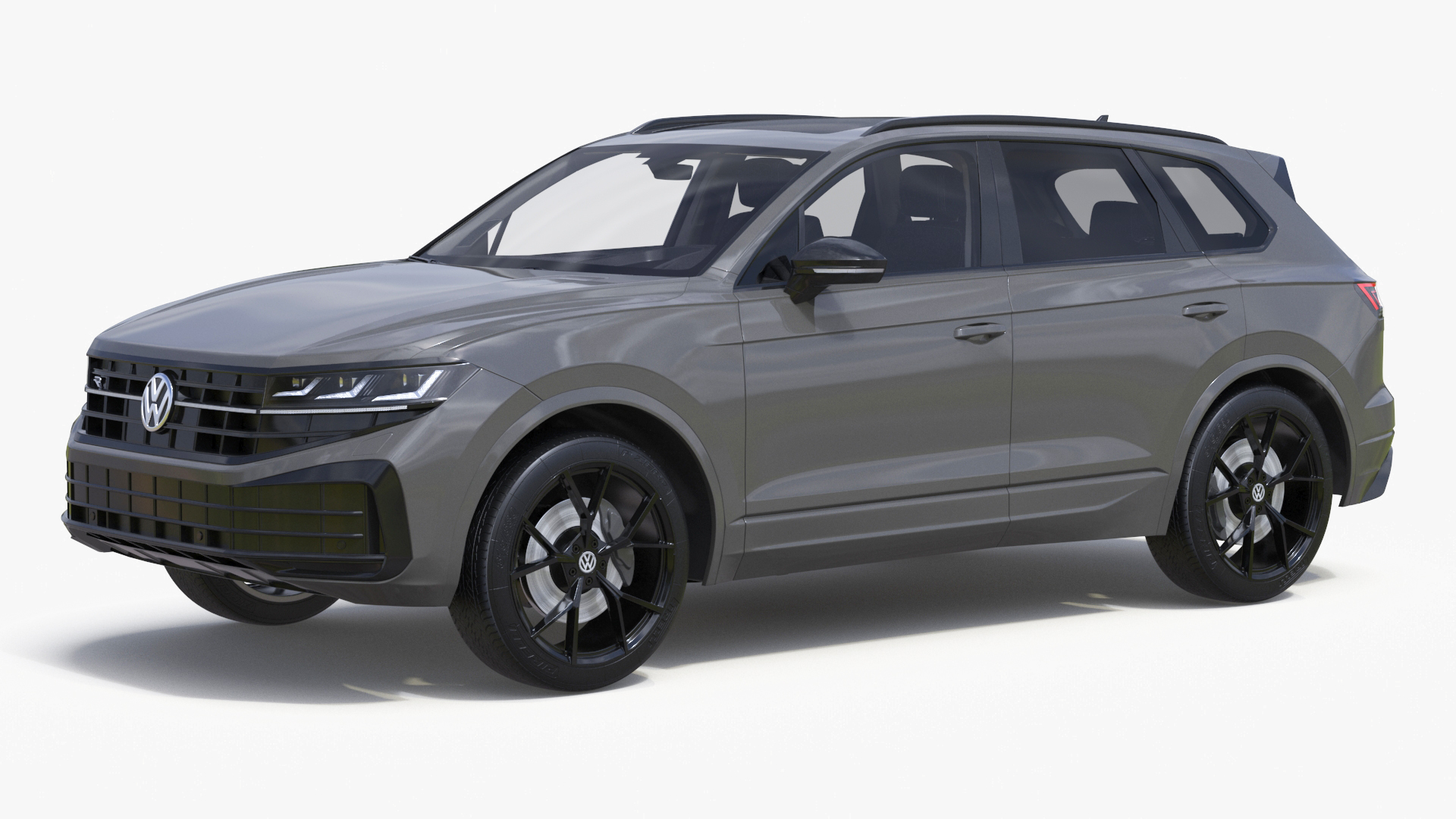 3D Volkswagen Touareg 2024 Grey model