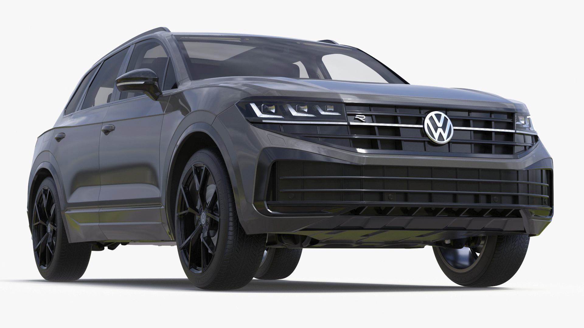 3D Volkswagen Touareg 2024 Grey model