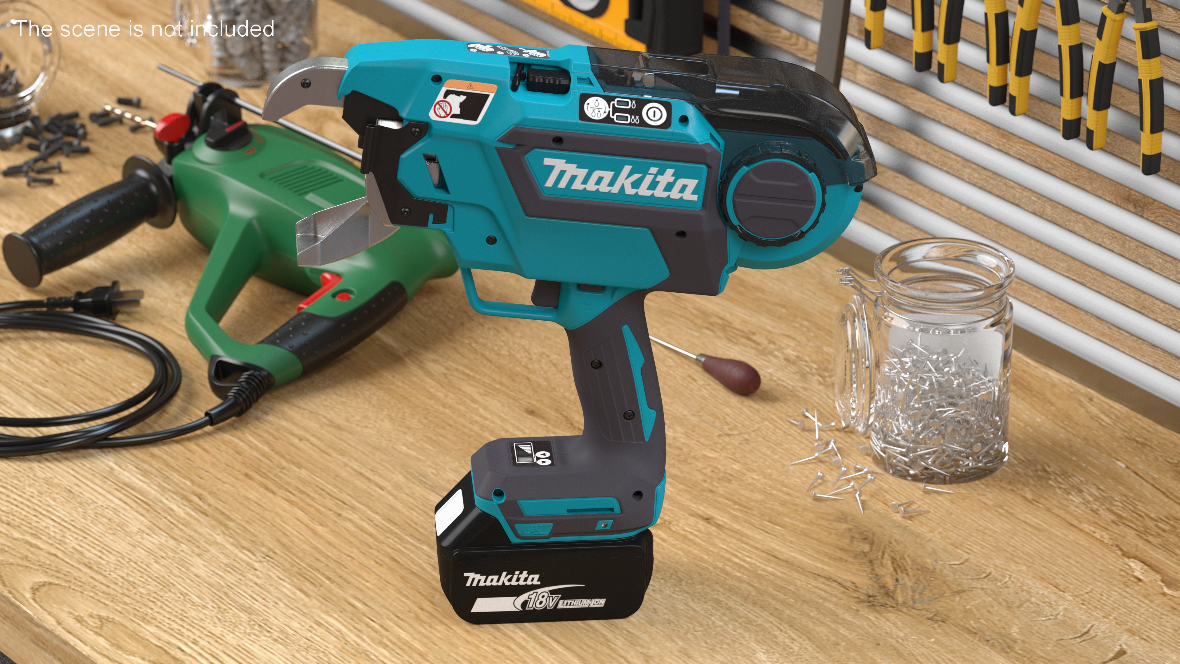 3D Makita Rebar Tying Tool model