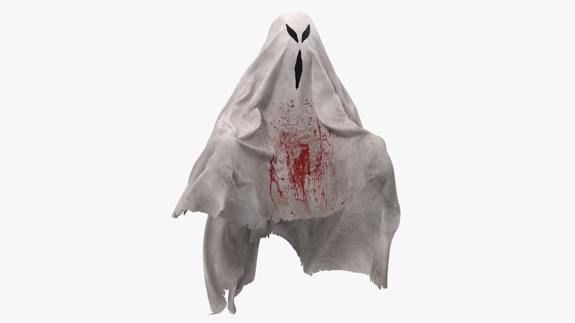 3D Evil Ghost Bedsheet Flying