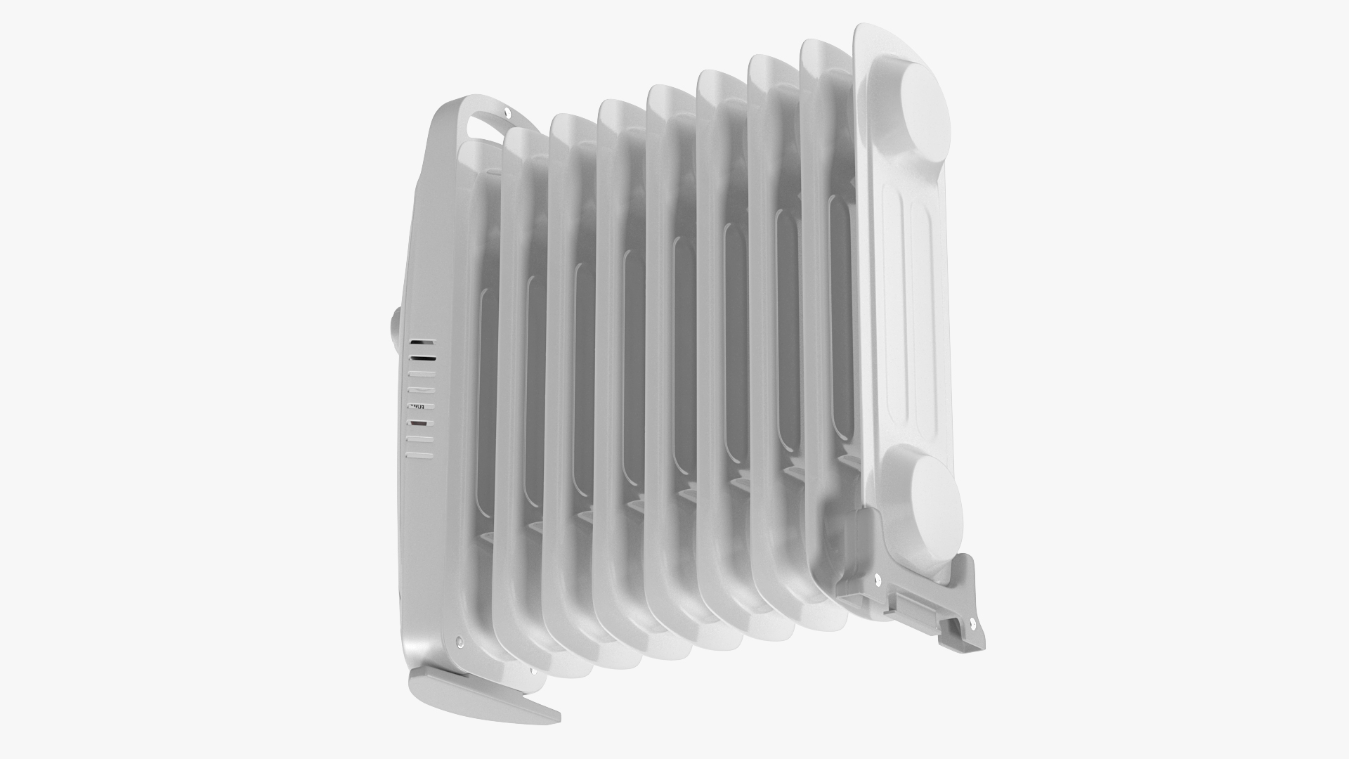 3D model Electric Heater Oil Filled Radiator