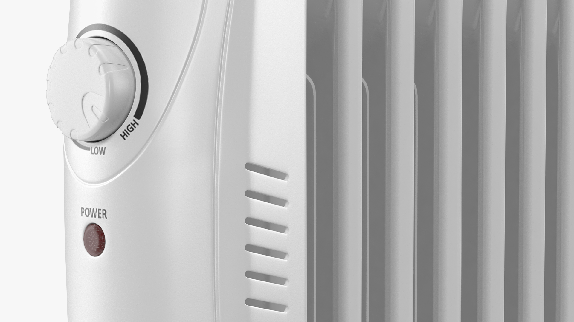 3D model Electric Heater Oil Filled Radiator