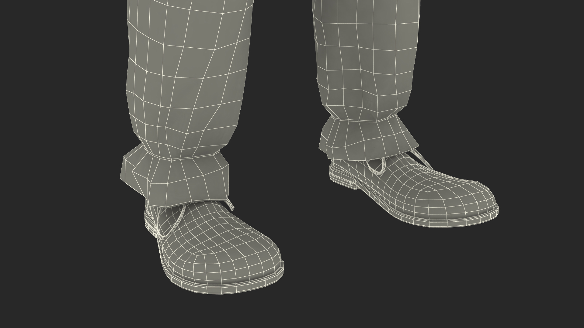 3D model Boys Clown Suit