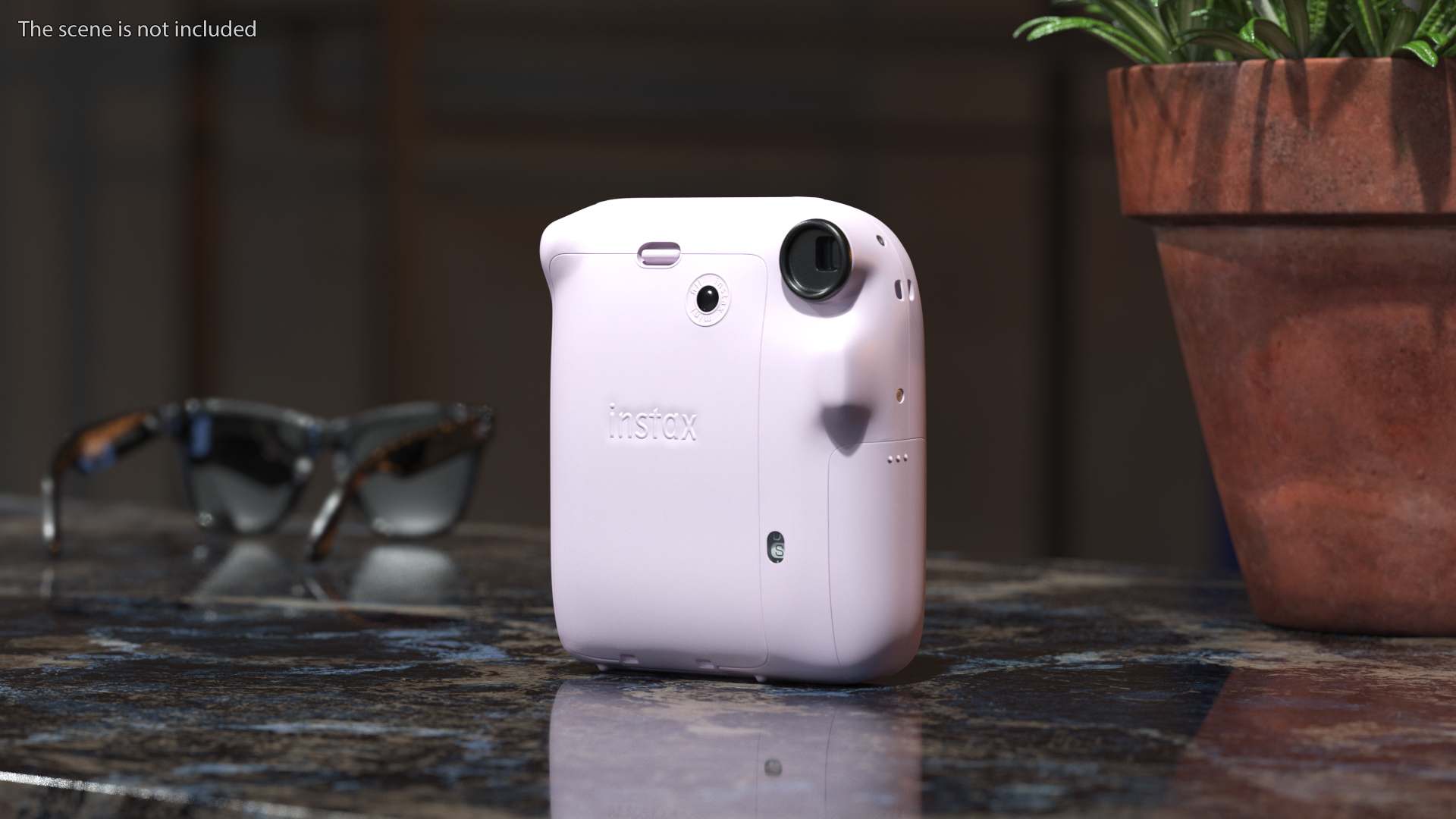 Fujifilm INSTAX Mini 12 Camera Liliac Purple 3D model