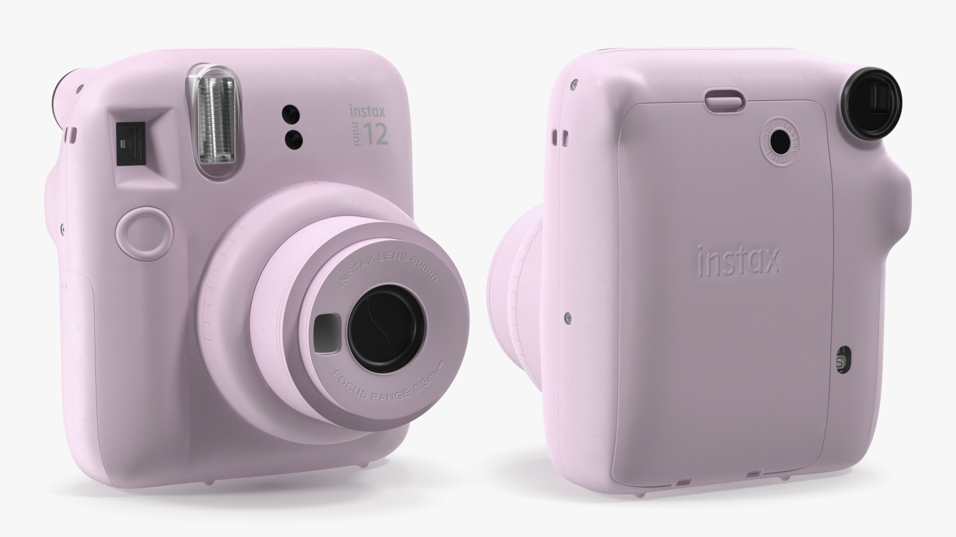 Fujifilm INSTAX Mini 12 Camera Liliac Purple 3D model
