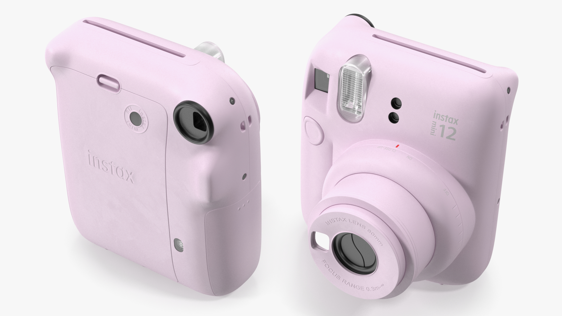 Fujifilm INSTAX Mini 12 Camera Liliac Purple 3D model