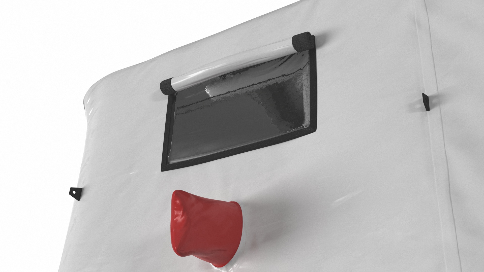 3D Equipped Medical Tent