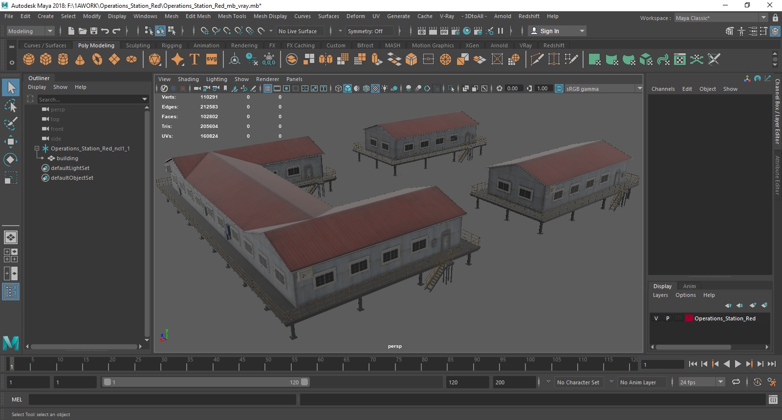 Operations Station Red 3D