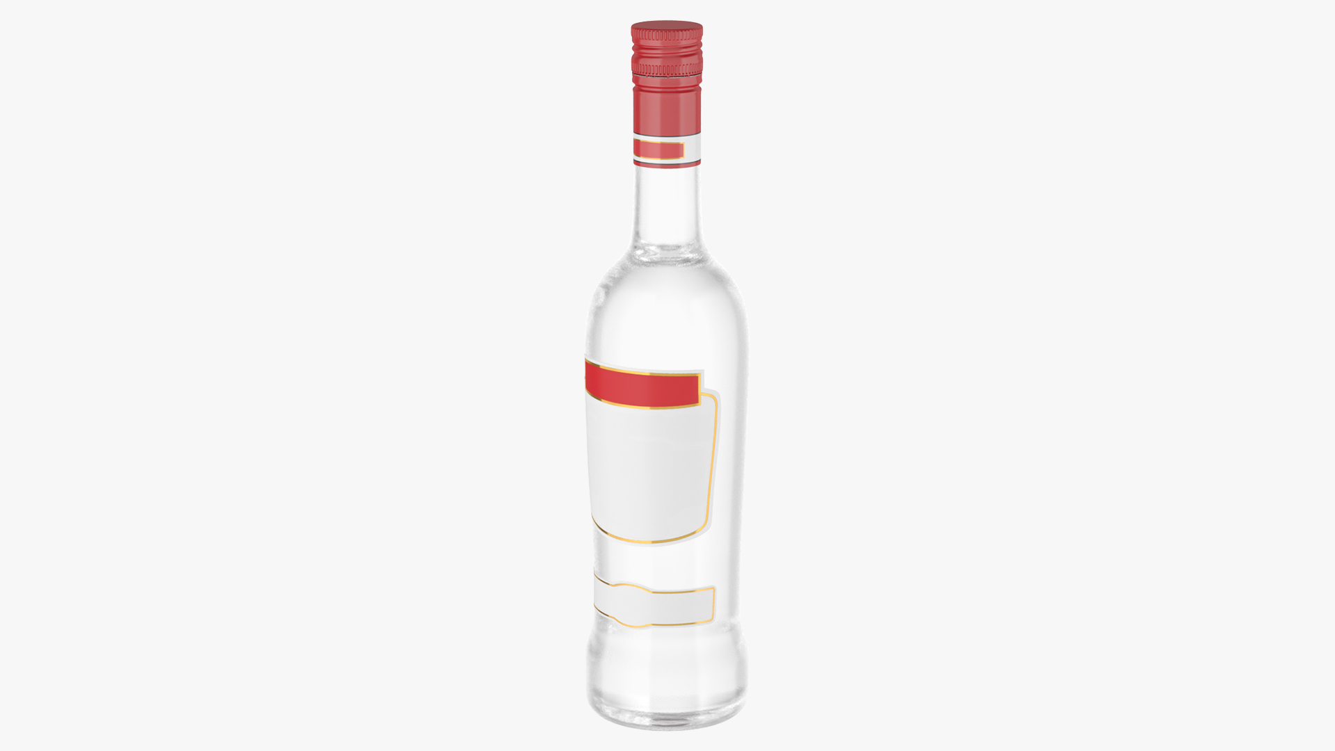 3D model Liqueur 750ml Bottle