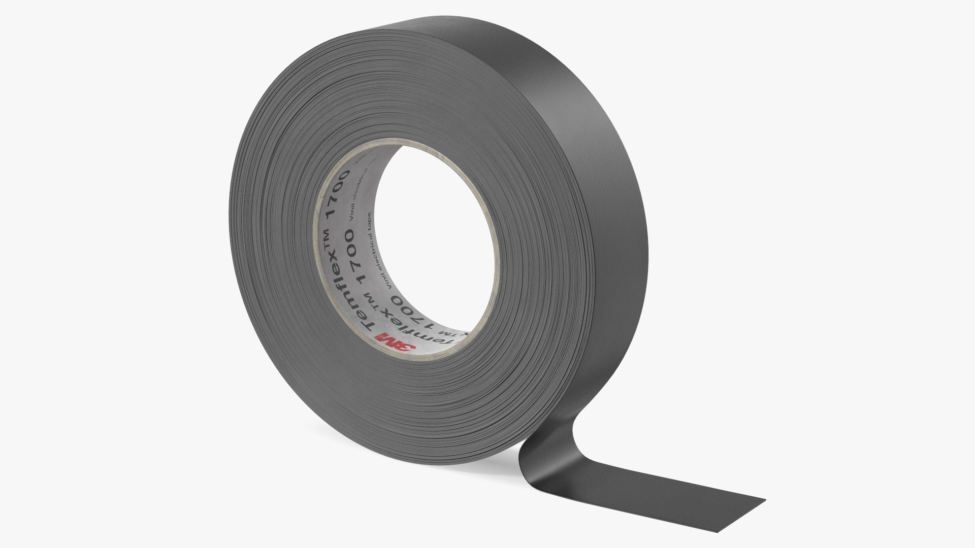 3D Temflex 1700 3M Vinyl Electrical Tape Black model