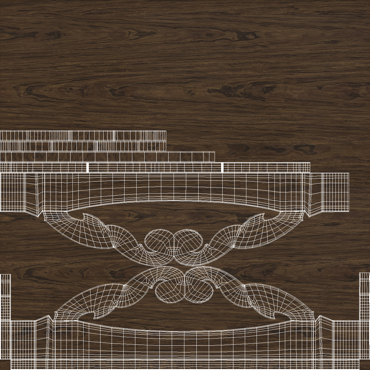 3D Wooden Tray