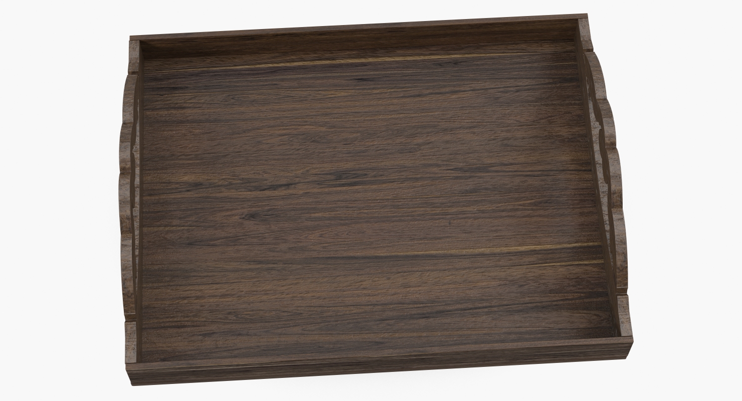 3D Wooden Tray