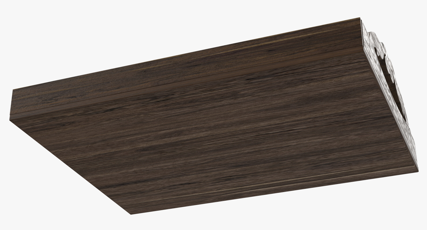 3D Wooden Tray