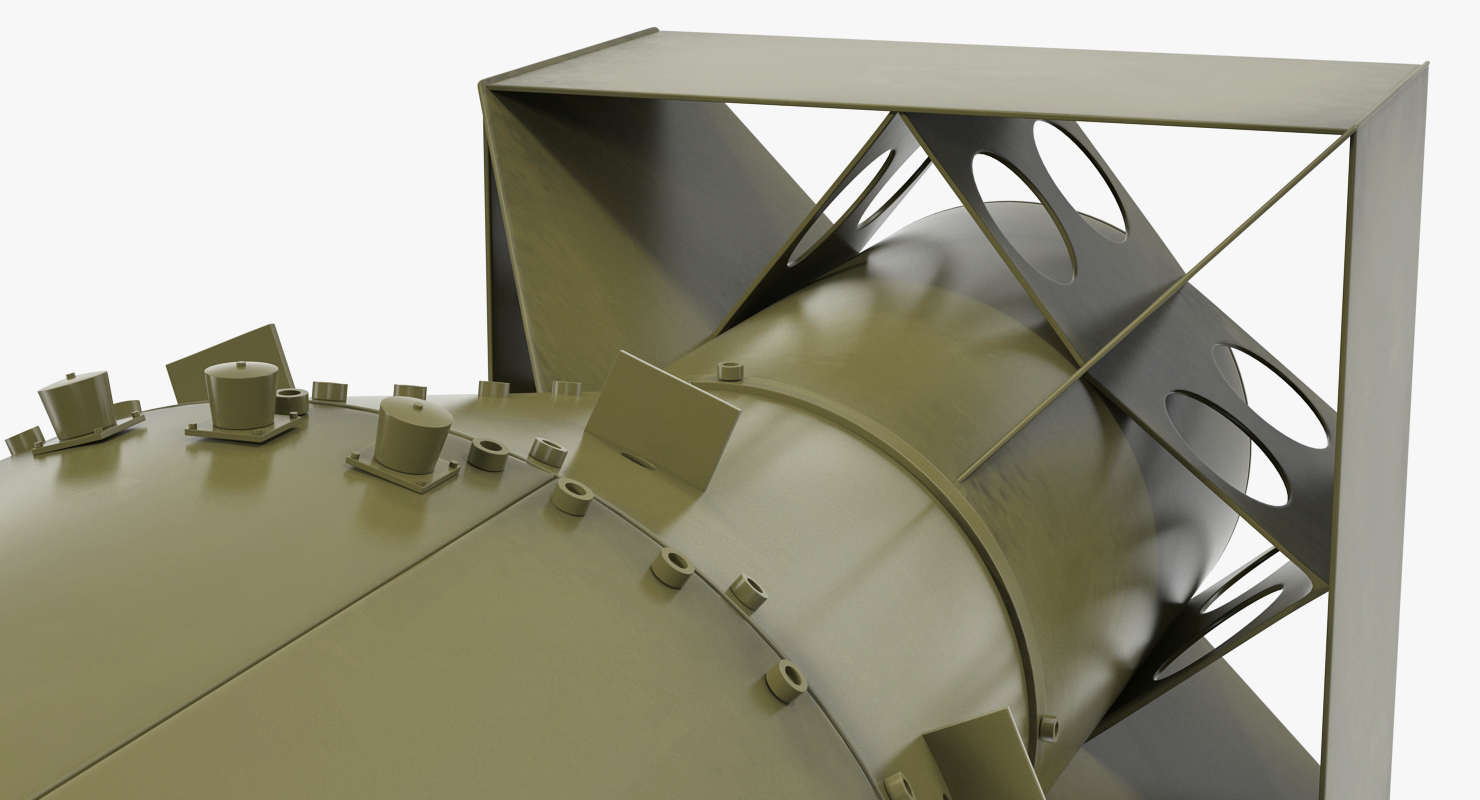US WWII Aerial Bomb 3D model