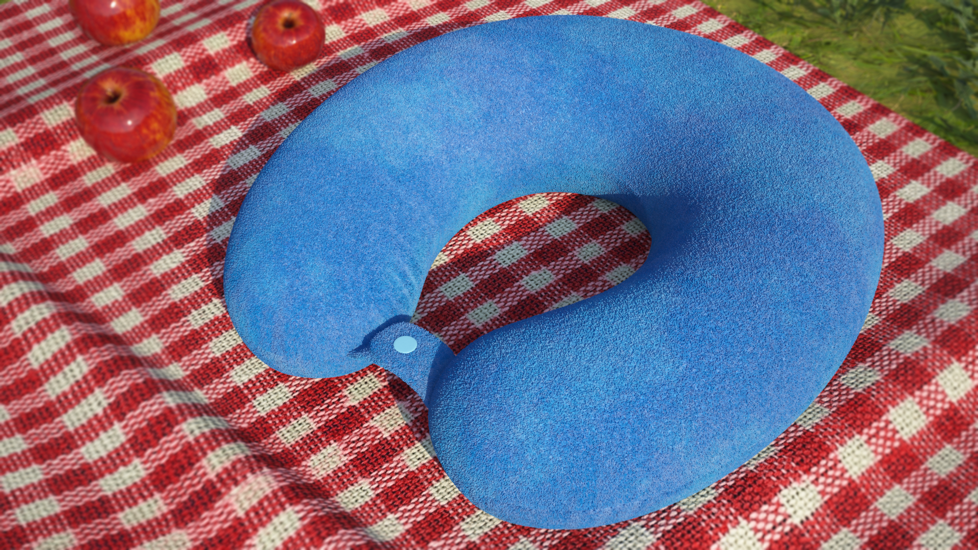 Microfiber Neck Travel Pillow, view 10