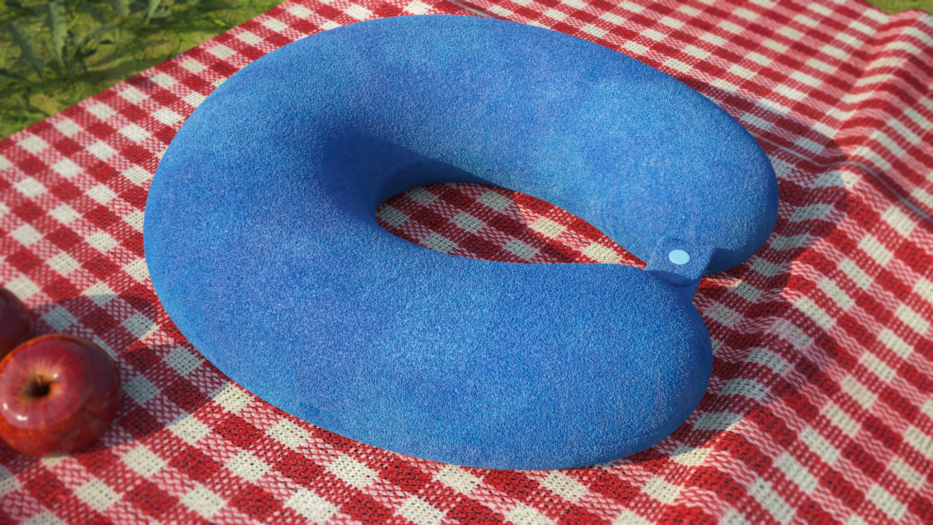 Microfiber Neck Travel Pillow, view 12