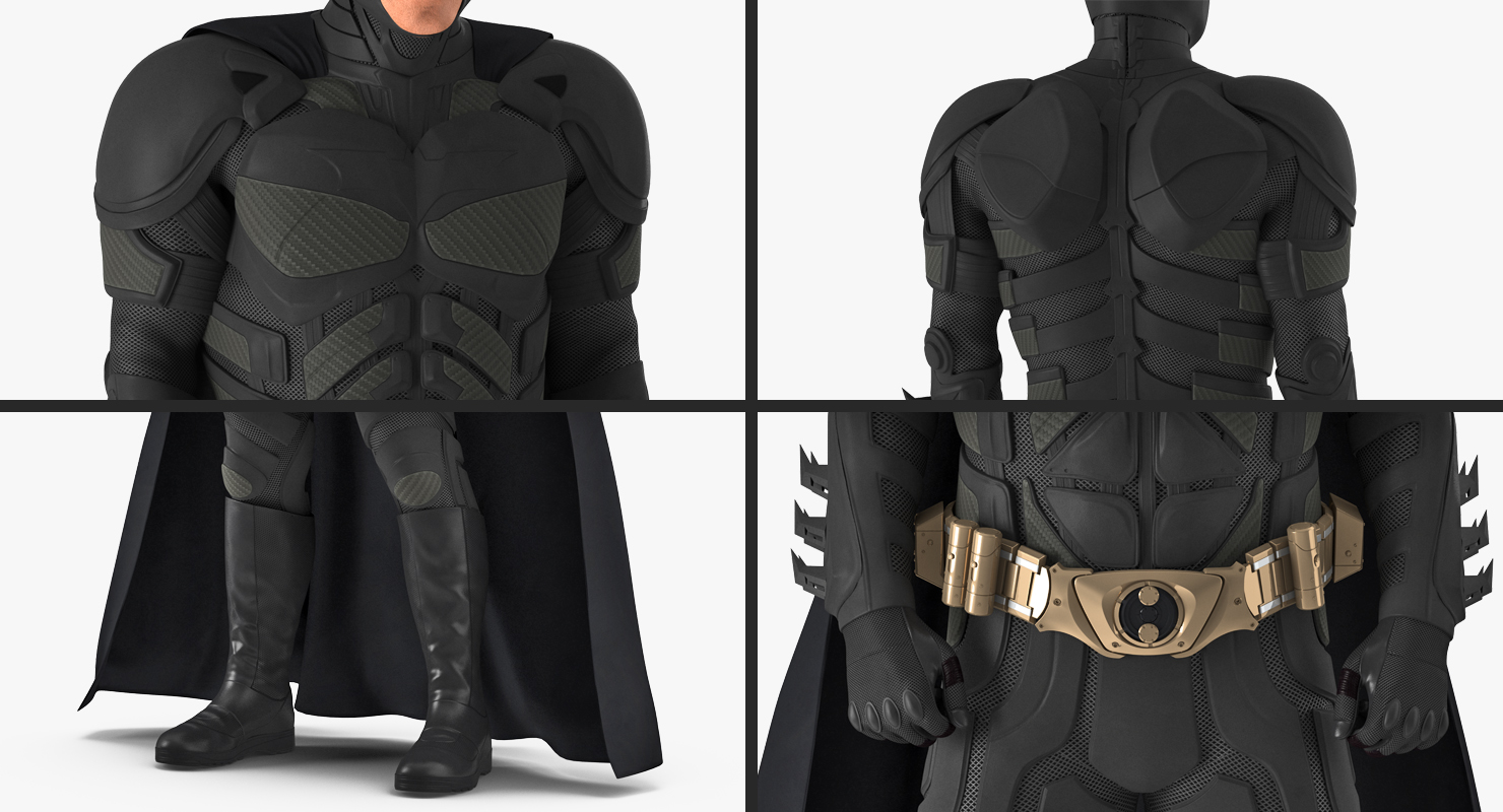 3D model Batman Standing Pose