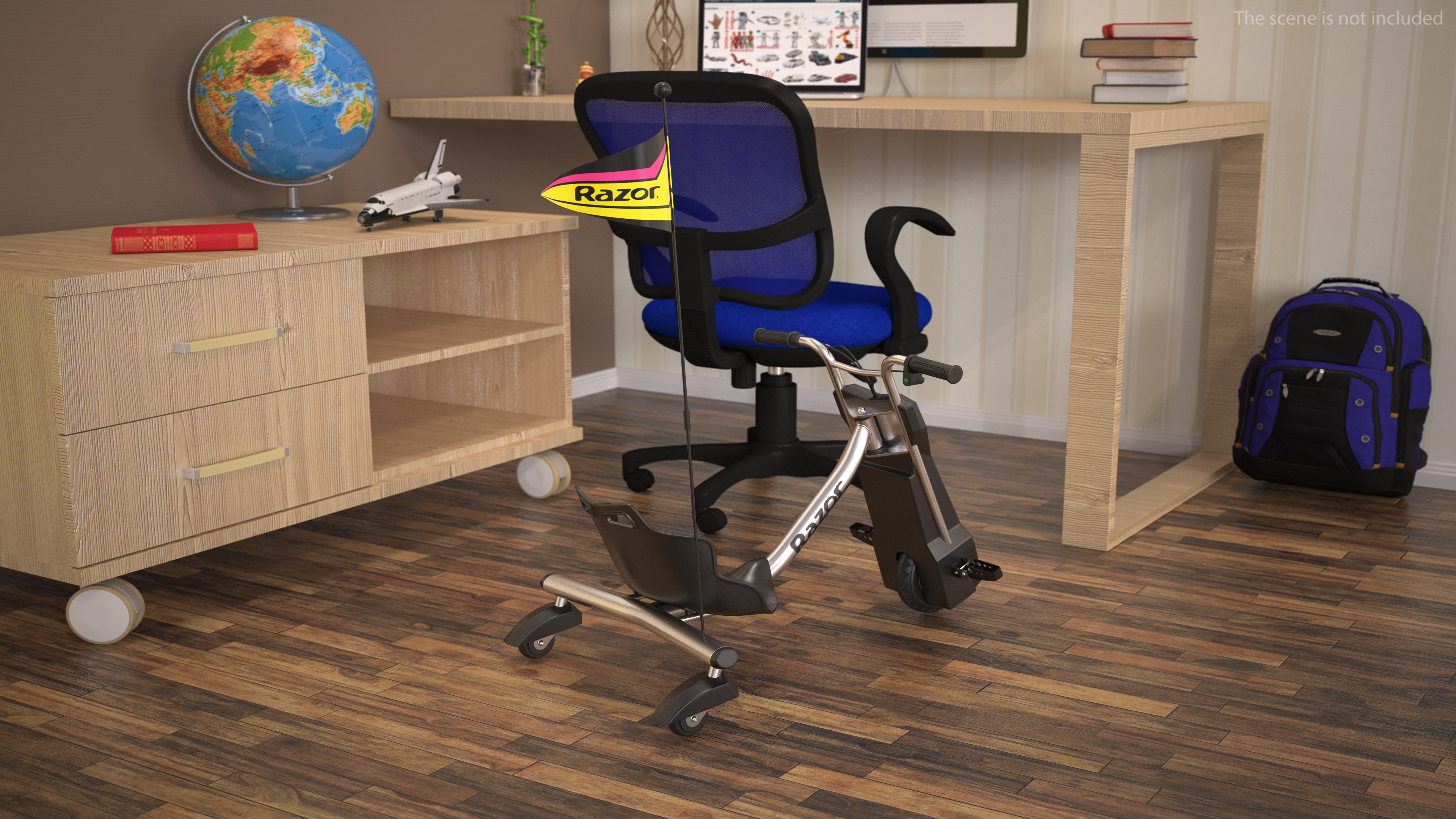 3D Razor Powerrider 360 Electric Tricycle model