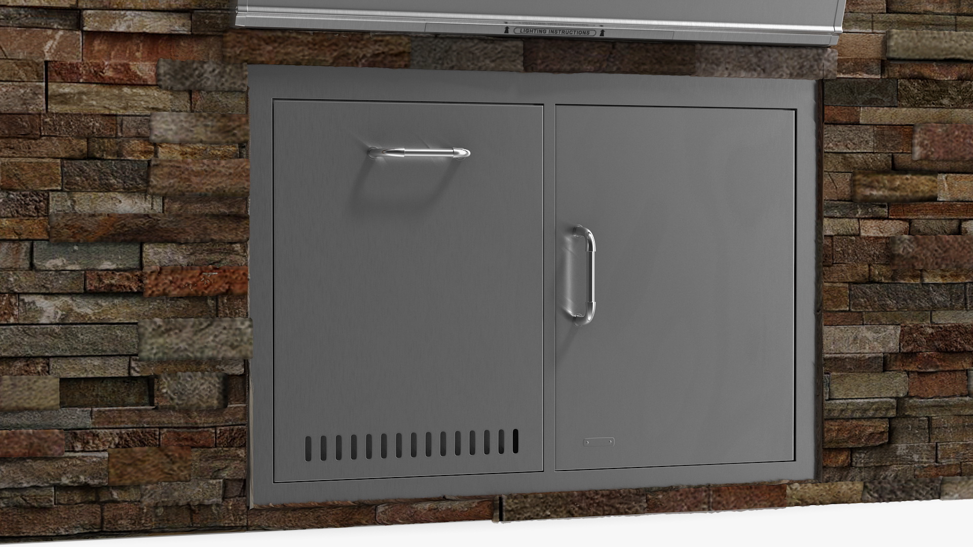 FireMagic Built in Outdoor Grill 3D