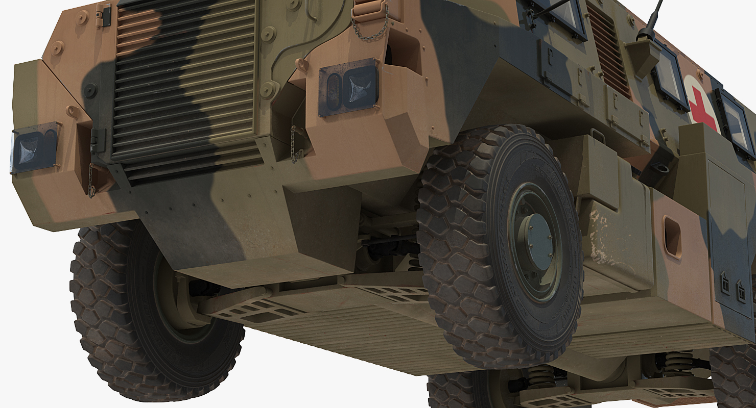 3D model Bushmaster 4x4 Camo Medic