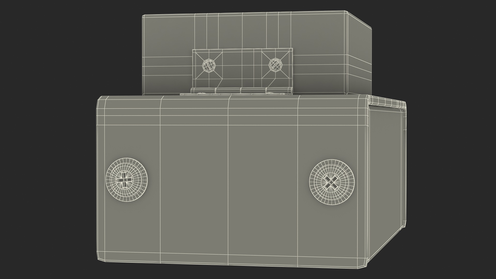 3D Handheld Detonator model