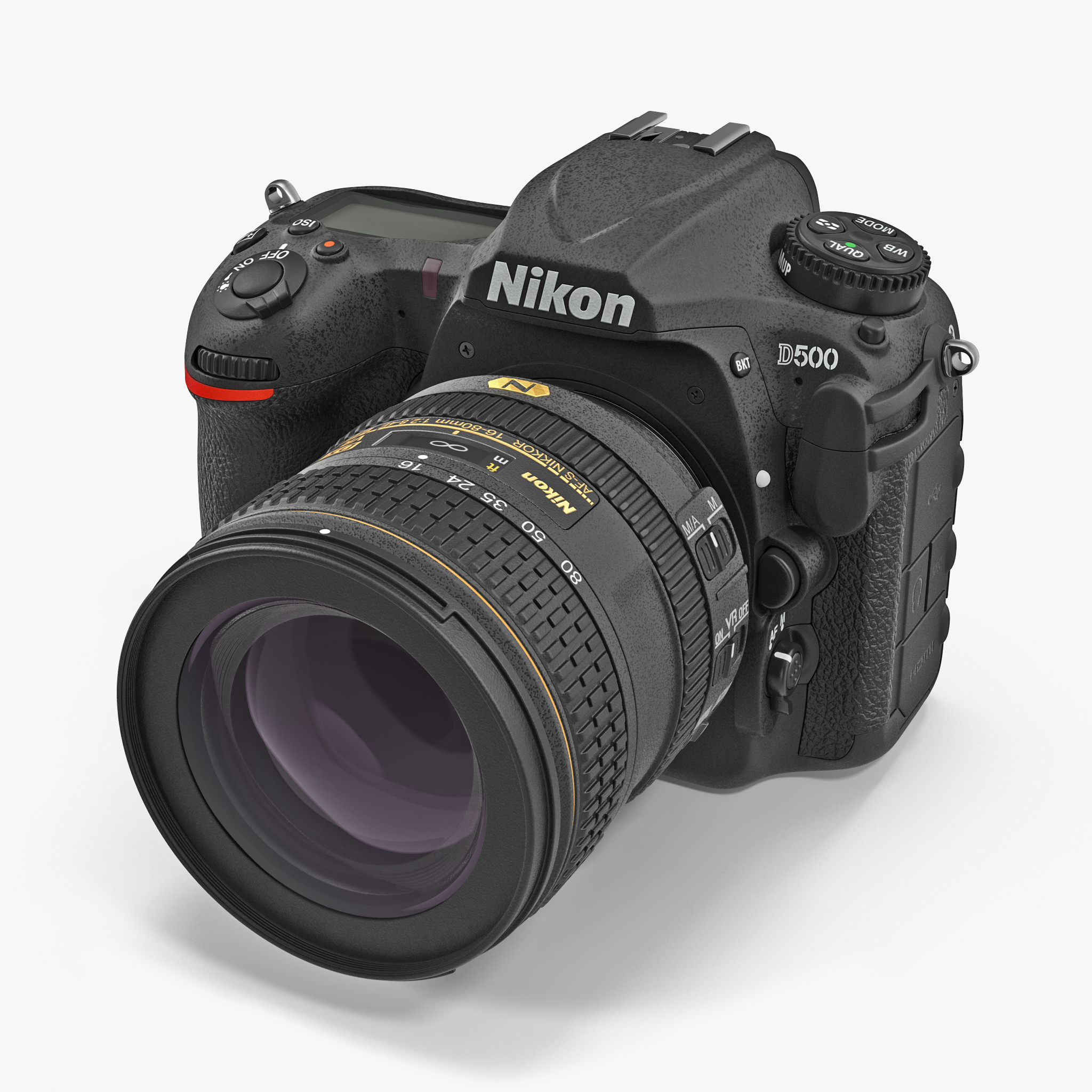 Nikon D500 3D Model