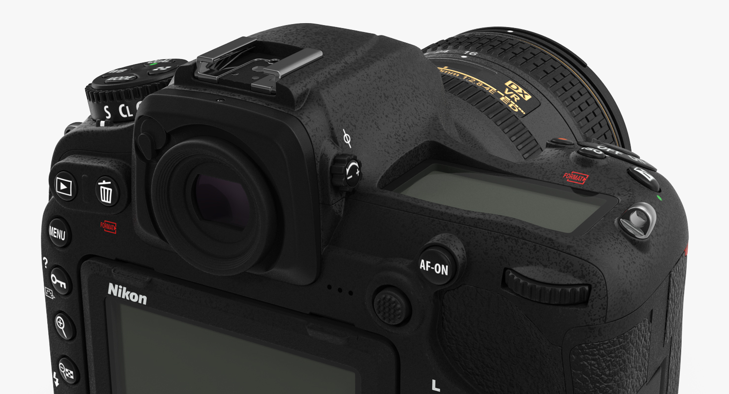3D model Nikon D500